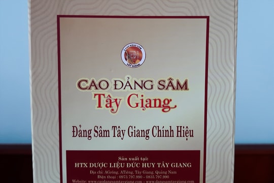 Cao đảng sâm Tây Giang