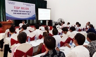 Trợ giúp pháp lý cho người khuyết tật