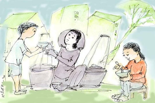 Thương gánh đậu hũ mùa Covid