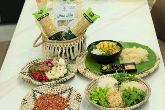 Phở sắn "xuất ngoại"