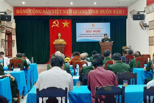 Hội Cựu chiến binh tỉnh tuyên dương điển hình trong thực hiện Chỉ thị 05