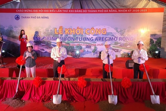 Đà Nẵng khởi công dự án mở rộng Công viên APEC