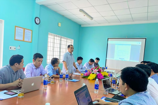 Tập đoàn Điện lực Việt Nam kiểm tra công tác chuẩn bị ứng phó với bão số 9