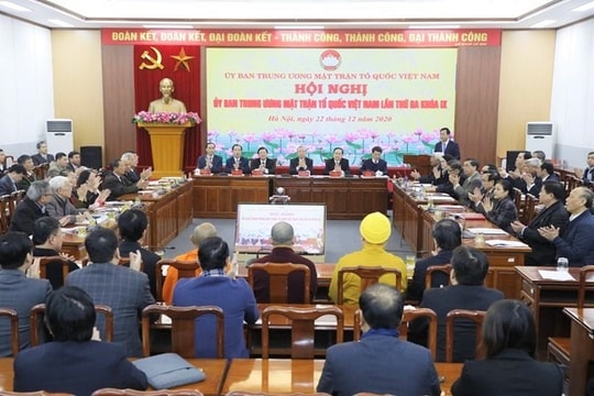 Ủy ban Trung ương MTTQ Việt Nam tổ chức hội nghị lần thứ 3 (khóa IX)