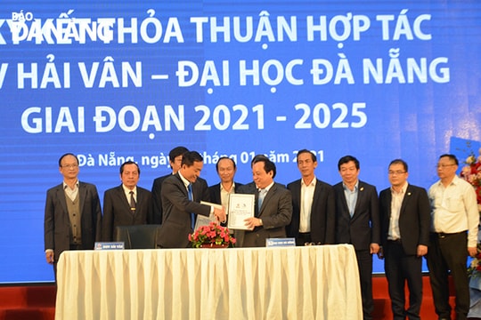 Đại học Đà Nẵng và BIDV Hải Vân ký kết thỏa thuận hợp tác giai đoạn 2021-2025