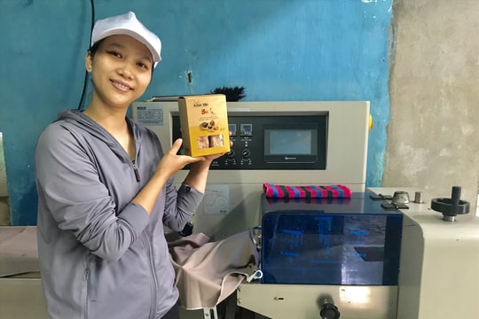 Bánh khô mè bà Ly