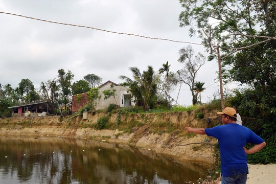 Điện Bàn thiếu kinh phí kè chống sạt lở (clip)