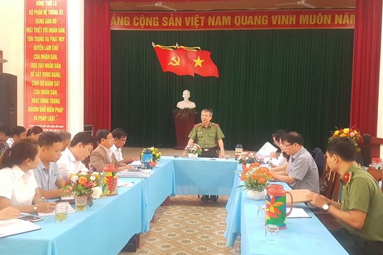 Kiểm tra, giám sát công tác chuẩn bị bầu cử tại thị trấn Ái Nghĩa và xã Đại Minh