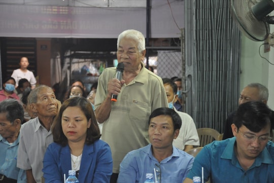 Cử tri nơi cư trú tín nhiệm giới thiệu đồng chí Lê Văn Dũng ứng cử đại biểu Quốc hội