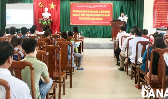 Tuyên truyền, vận động ngư dân chống khai thác hải sản bất hợp pháp