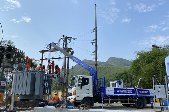 Nâng công suất trạm biến áp trung gian Quế Trung lên 5.600kVA