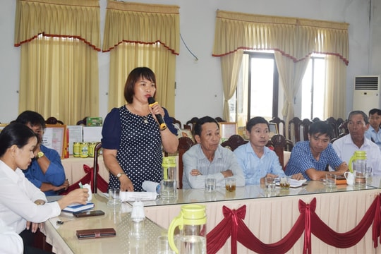 Thăng Bình bàn giải pháp xây dựng chuỗi liên kết sản xuất nông nghiệp