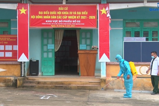 [VIDEO] - Miền núi Quảng Nam phòng chống Covid-19 trước ngày bầu cử