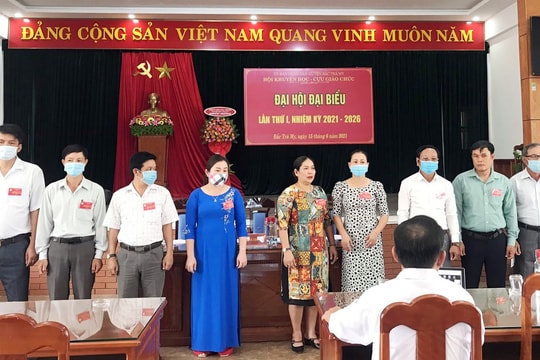 Hội Khuyến học - cựu giáo chức Bắc Trà My tổ chức đại hội lần thứ I