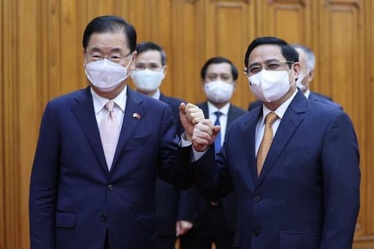 Sớm đưa kim ngạch thương mại Việt Nam - Hàn Quốc lên 100 tỷ USD