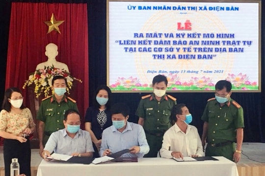 Điện Bàn ra mắt mô hình liên kết bảo đảm an ninh trật tự tại cơ sở y tế