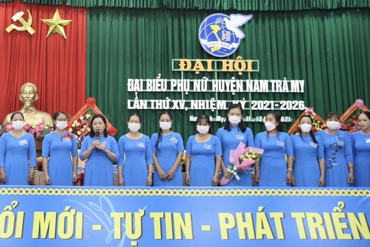 Đại hội đại biểu Phụ nữ huyện Nam Trà My nhiệm kỳ 2021 - 2026