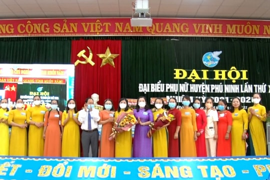 Đại hội đại biểu Phụ nữ huyện Phú Ninh nhiệm kỳ 2021 - 2026