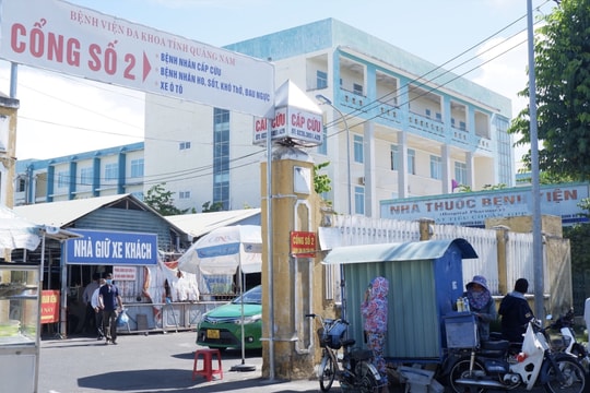 Nhiều người xông vào Bệnh viện Đa khoa Quảng Nam đánh người nhà nạn nhân đang cấp cứu