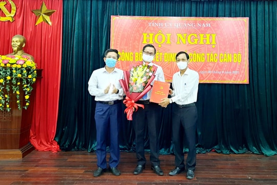 Ông Trình Minh Đức được điều động, bổ nhiệm giữ chức Chánh Văn phòng Đoàn ĐBQH và HĐND tỉnh