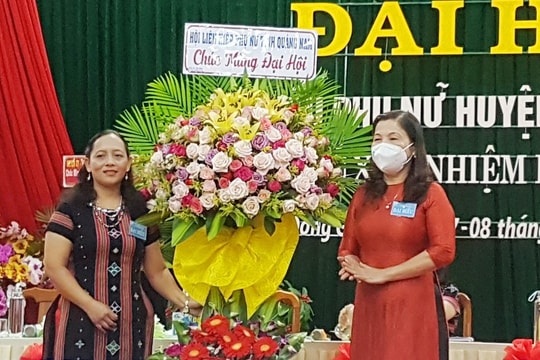 Đại hội đại biểu Phụ nữ huyện Đông Giang nhiệm kỳ 2021 - 2026