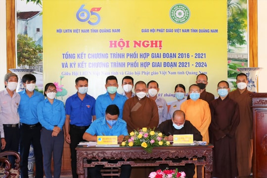 Hội LHTN và Giáo hội Phật giáo tỉnh tổ chức nhiều hoạt động an sinh xã hội