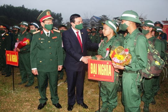 Hơn 3.900 thanh niên ở Đại Lộc đủ điều kiện gọi khám tuyển nghĩa vụ quân sự