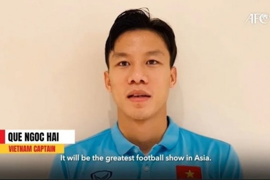 Quế Ngọc Hải làm Đại sứ truyền thông của ASIAN Cup 2023