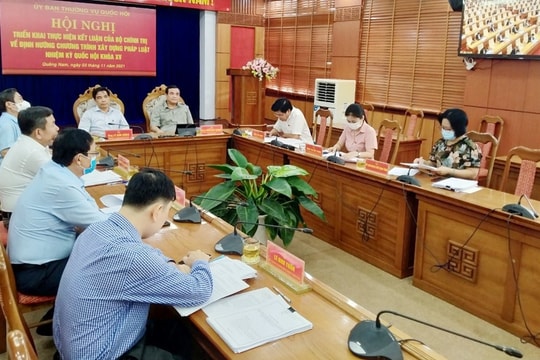 Không ngừng nâng cao chất lượng, hiệu quả công tác lập pháp