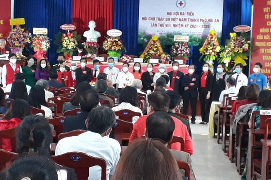 Hội Chữ thập đỏ TP.Hội An tổ chức Đại hội lần thứ VIII, nhiệm kỳ 2021 - 2026