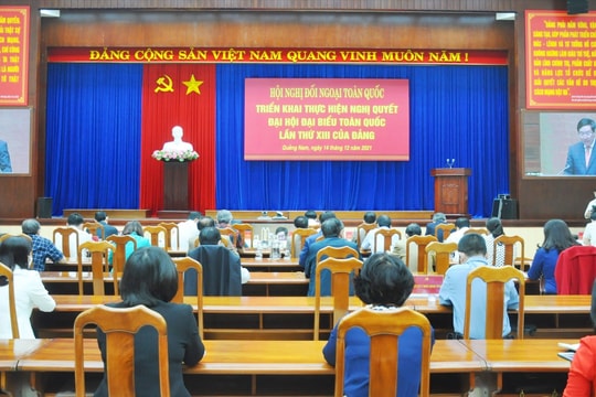 Hội nghị đối ngoại toàn quốc triển khai thực hiện Nghị quyết Đại hội XIII của Đảng
