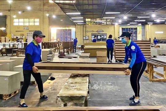 Ngành gỗ xuất siêu 12,6 tỷ USD trong năm 2021