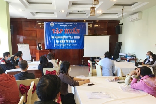 Tập huấn kỹ năng quản lý tài chính cho hợp tác xã