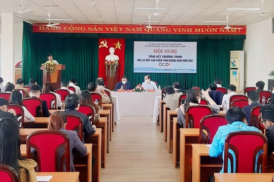 Năm 2021, Quảng Nam thêm 73 sản phẩm đạt chuẩn OCOP