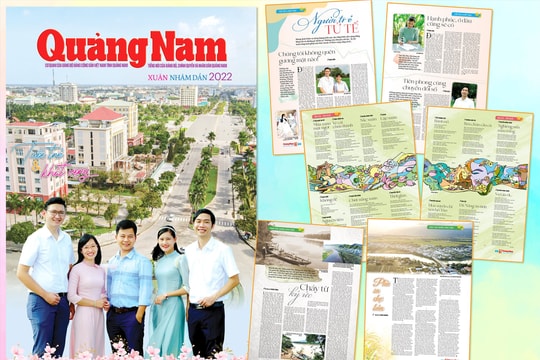 Báo Quảng Nam phát hành ấn phẩm xuân Nhâm Dần 2022