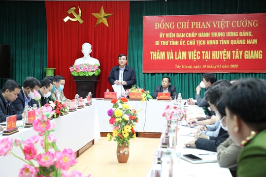 Tây Giang tiếp tục phát huy tinh thần đoàn kết, vai trò cộng đồng để phát triển kinh tế - xã hội (clip)