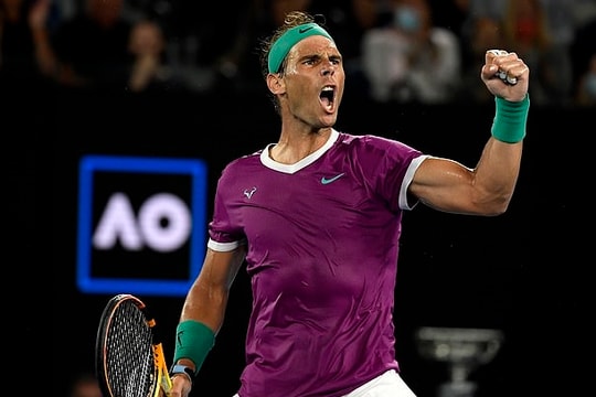 Vô địch Australia mở rộng 2022, Nadal lập kỳ tích 21 Grand Slam