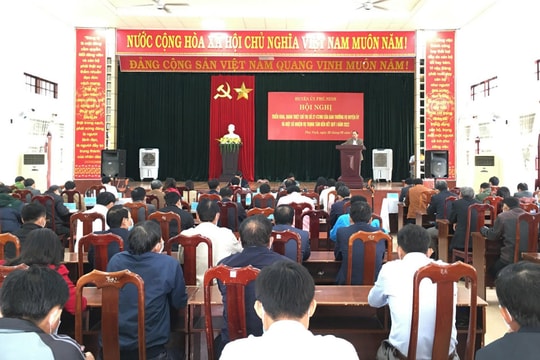 Phú Ninh yêu cầu nâng cao đạo đức công vụ