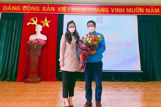 Anh Hoàng Văn Thanh giữ chức Chủ tịch Hội LHTN Việt Nam tỉnh