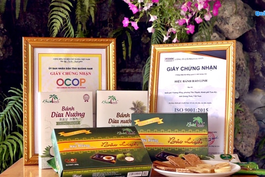 [VIDEO] - Bánh dừa nướng Bảo Linh - đậm đà hương vị quê hương