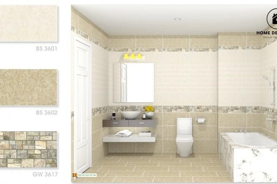 Ưu điểm Gạch ốp tường 30x60 và bảng giá chi tiết tại Homedecorant.com