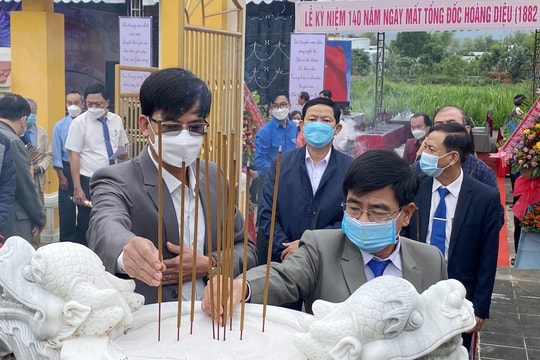 Kỷ niệm 140 năm ngày mất Tổng đốc Hoàng Diệu