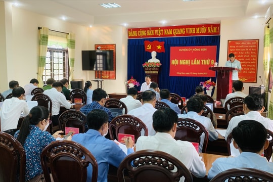 Giá trị sản xuất công nghiệp - tiểu thủ công nghiệp của Nông Sơn đạt hơn 212 tỷ đồng