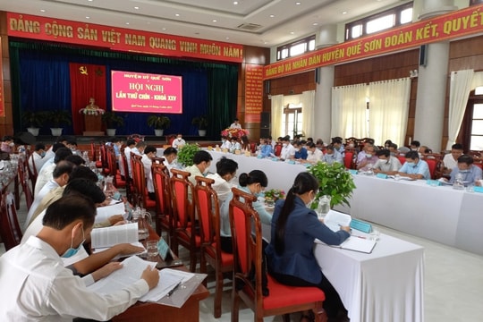 Quế Sơn: Tổng giá trị sản xuất công nghiệp - tiểu thủ công nghiệp tăng 5,1%