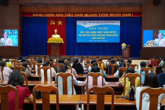 Quán triệt Nghị quyết Đại hội đại biểu phụ nữ toàn quốc lần thứ XIII