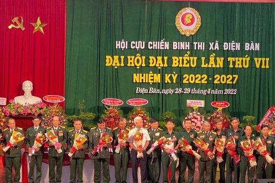 Hội CCB thị xã Điện Bàn tổ chức đại hội điểm cấp huyện