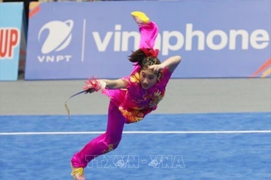 Wushu Việt Nam xuất sắc giành 3 HCV trong ngày thi đấu đầu tiên