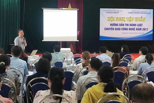 Sở KH&CN tập huấn Luật Chuyển giao công nghệ