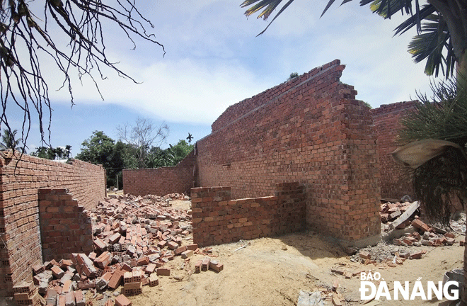 Xử lý công trình xây dựng trái phép ở xã Hòa Nhơn