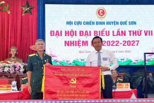 Hội Cựu chiến binh Quế Sơn hỗ trợ xây mới và sửa chữa 135 nhà ở cho hội viên